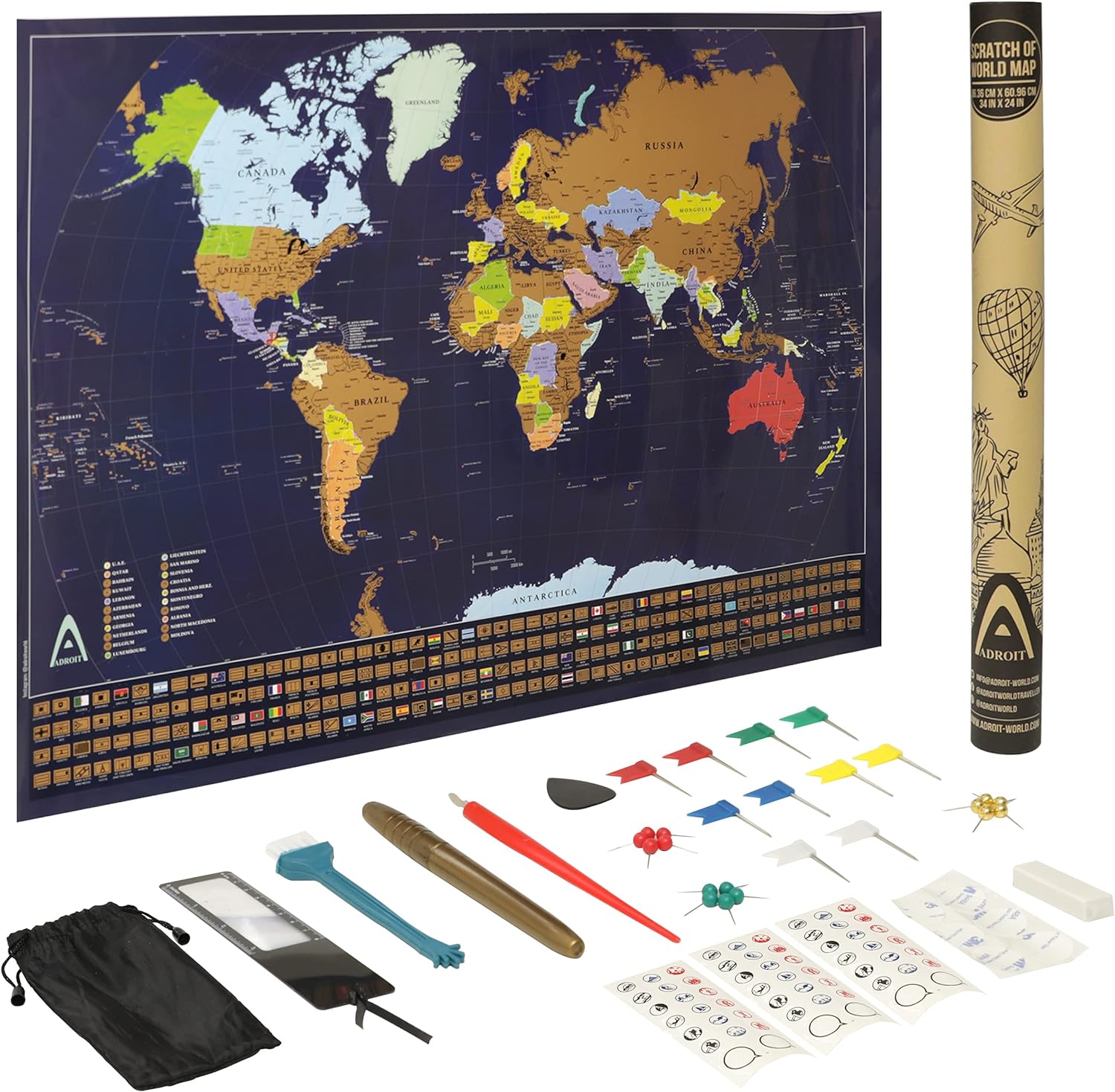 Scratch Map OFF THE WORLD™