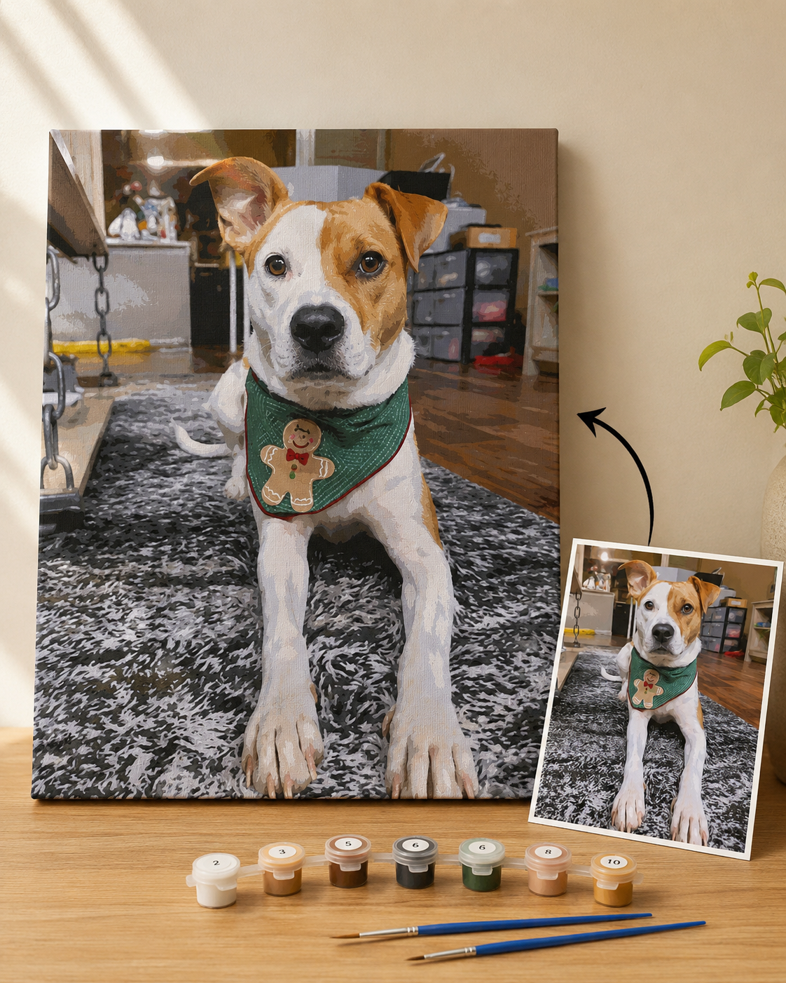 Custom Paint by Numbers Kit