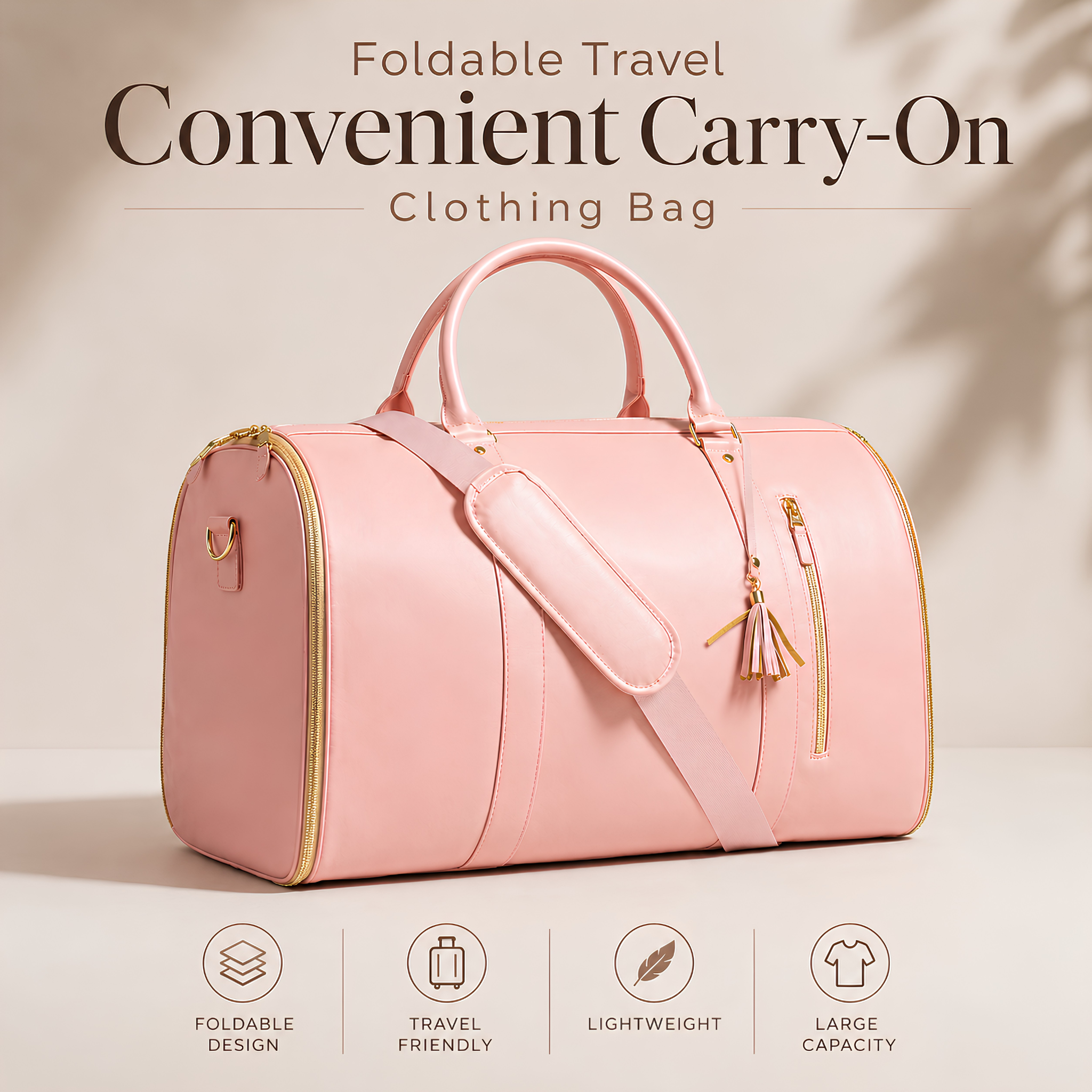 Foldable Travel Convenient Carry-On Clothing Bag