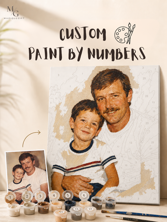Custom Paint by Numbers Kit