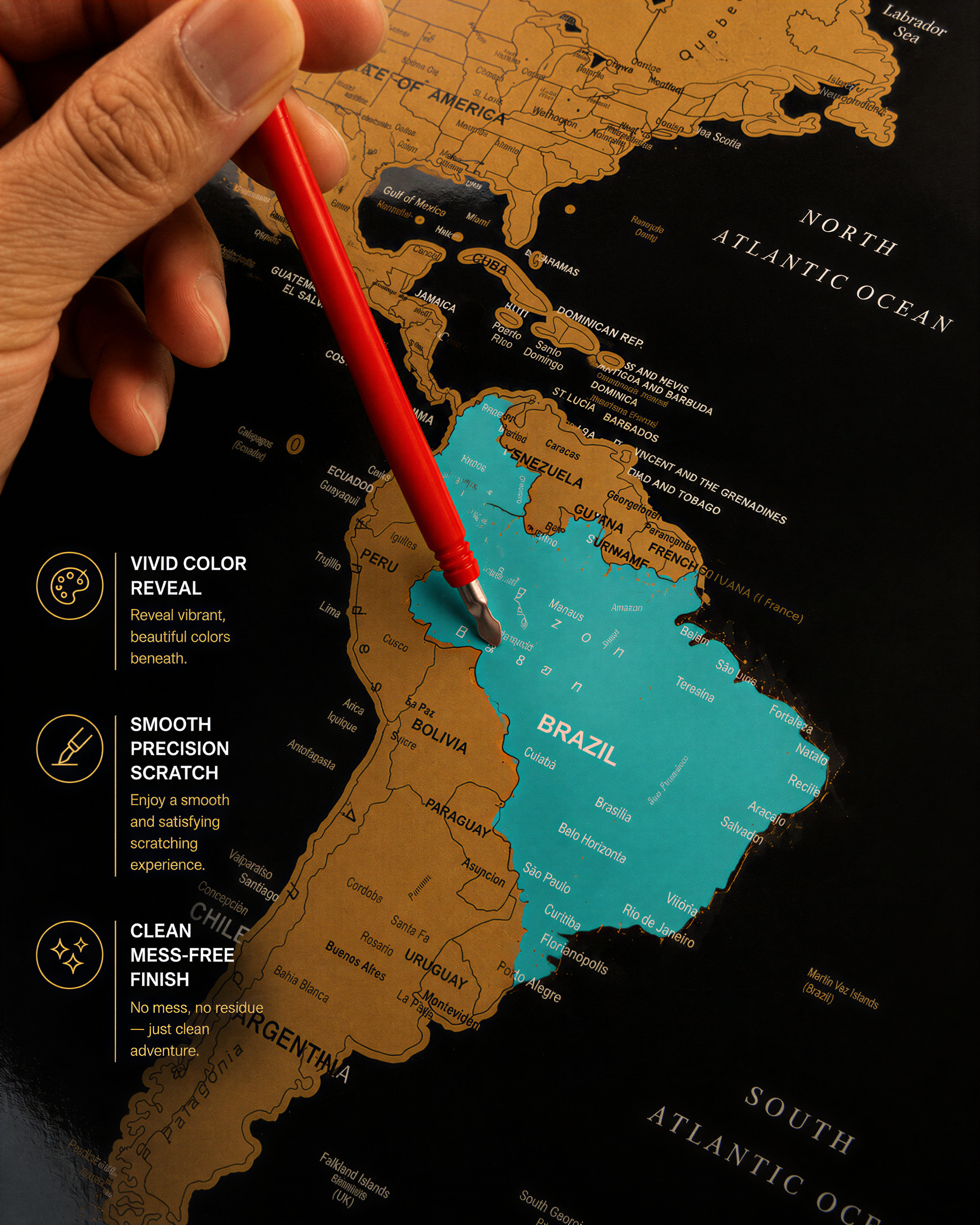 Scratch Map OFF THE WORLD™