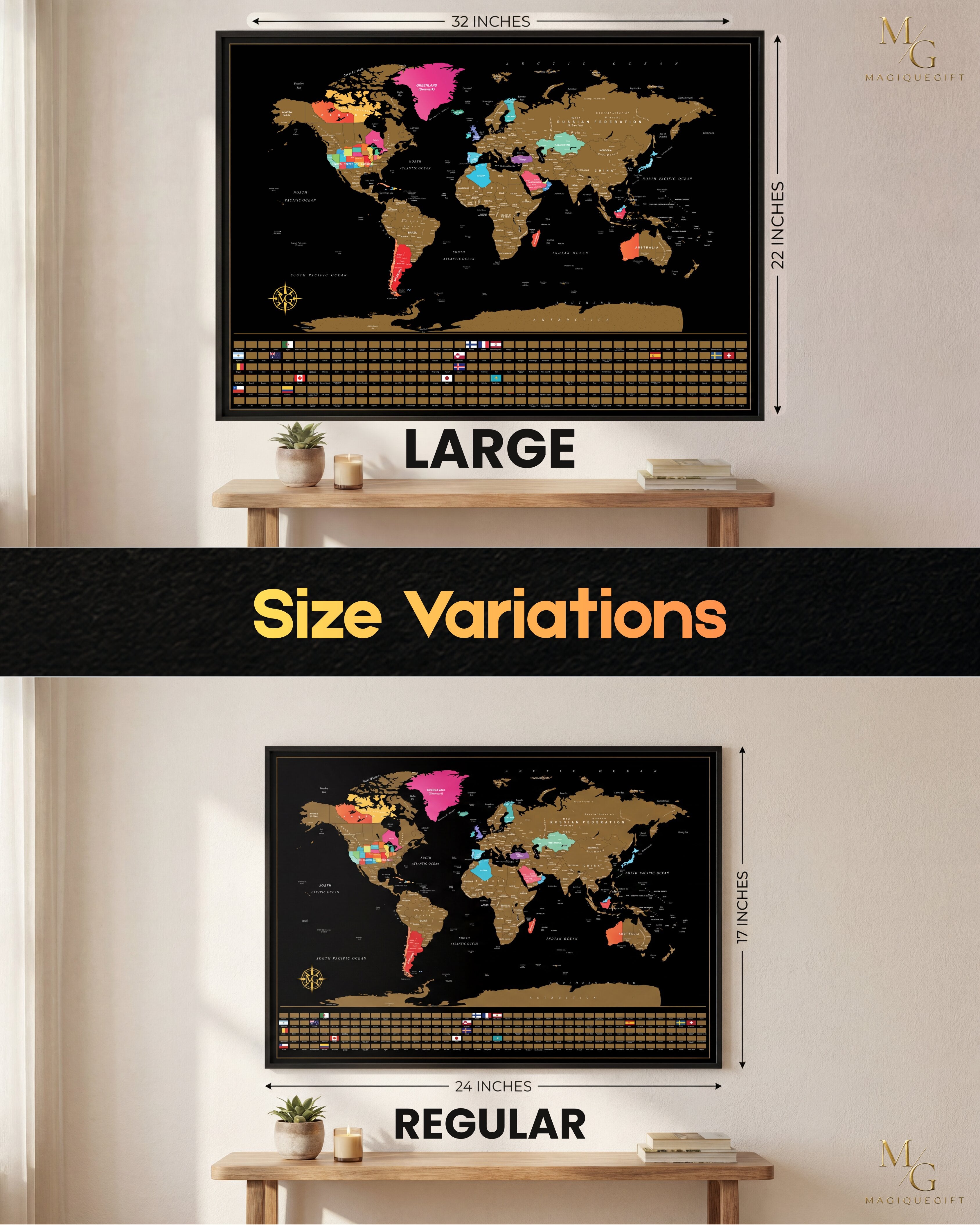 Scratch Map OFF THE WORLD™
