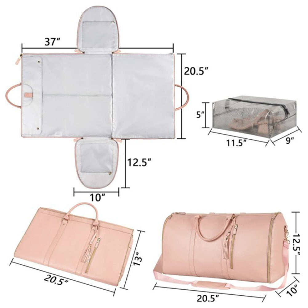 Foldable Travel Convenient Carry-On Clothing Bag 2 Foldable Travel Convenient Carry-on Clothing Bag