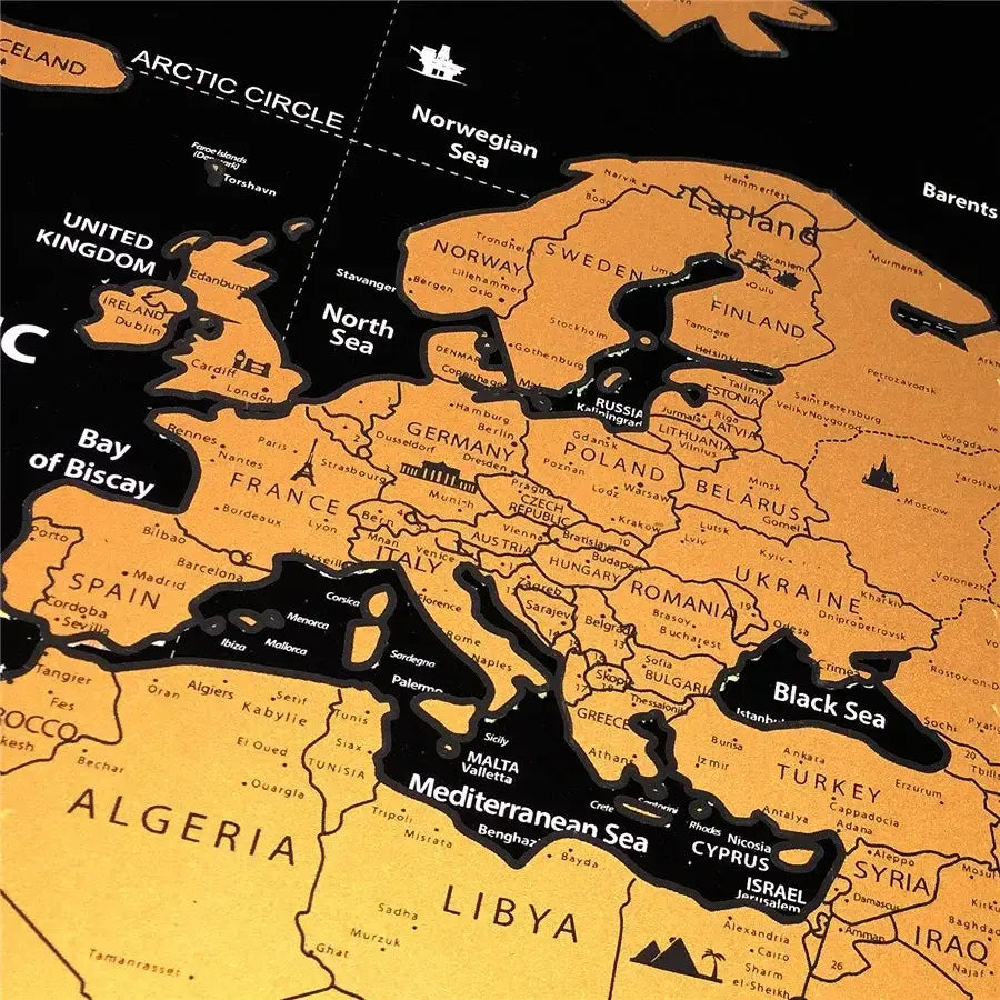 Scratch Map OFF THE WORLD™