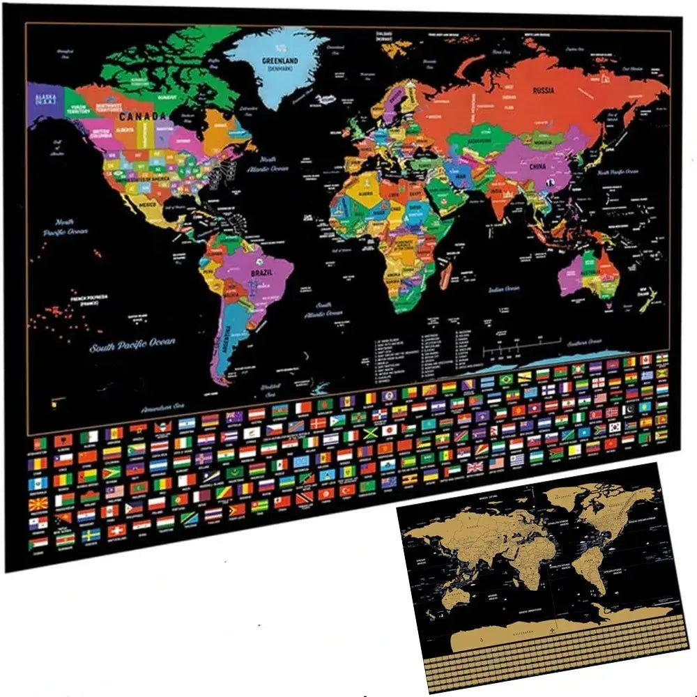 Scratch Map OFF THE WORLD™